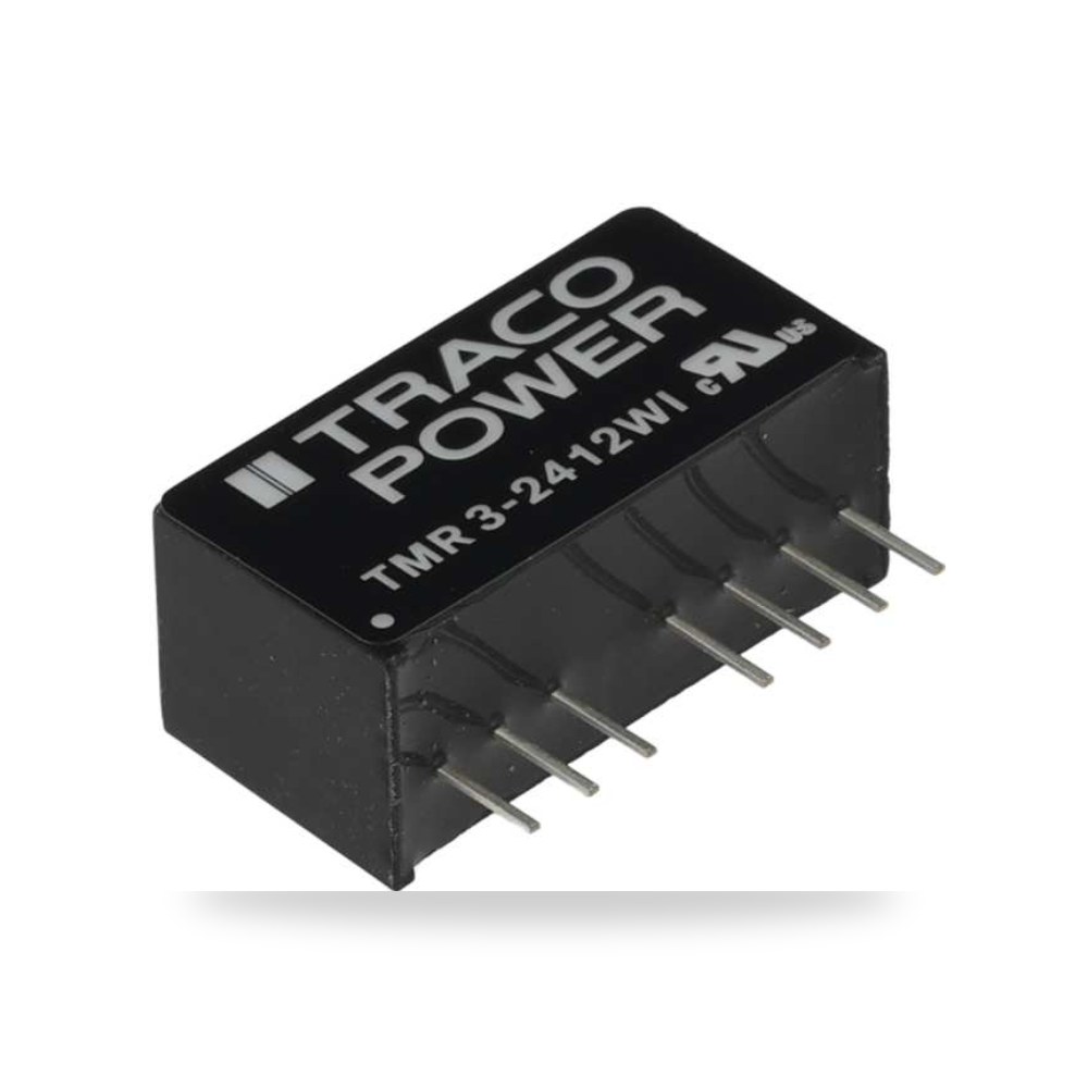 محول جهد DC DC 12 فولت 3 واط صناعي معتمد طراز ريمكو للتوريدات الصناعية (Reemco Industrial)