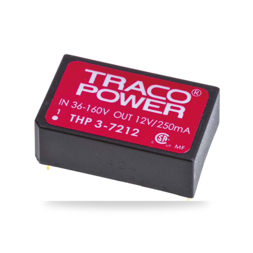 محول جهد DC DC 12 فولت 3 طراز P RS PRO ريمكو للتوريدات الصناعية (Reemco Industrial) موديل THP