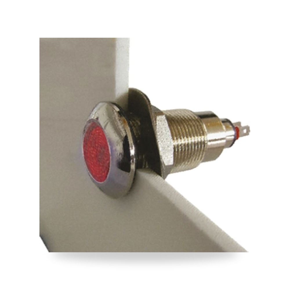 لمبة بيان وإشارة لوحات 28V DC أحمر 12.7 صناعي ريمكو للتوريدات الصناعية (Reemco Industrial)
