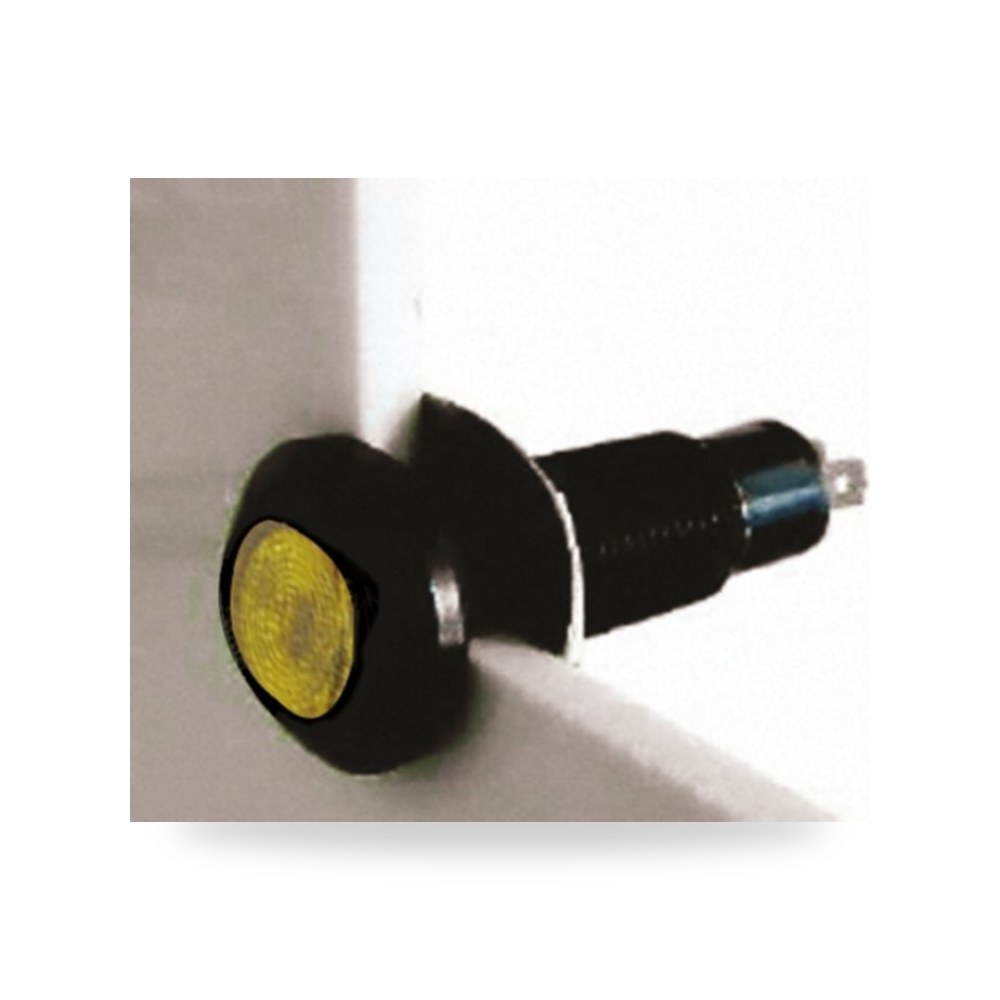 لمبة بيان وإشارة لوحات 12V أصفر معتمد ريمكو للتوريدات الصناعية (Reemco Industrial)