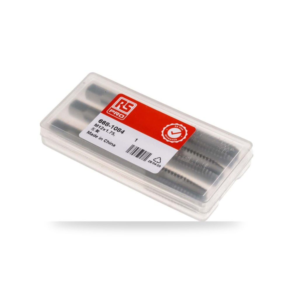 ذكر قلاووظ وسن لولبي فولاذي M12 طراز A RS PRO ريمكو للتوريدات الصناعية (Reemco Industrial)