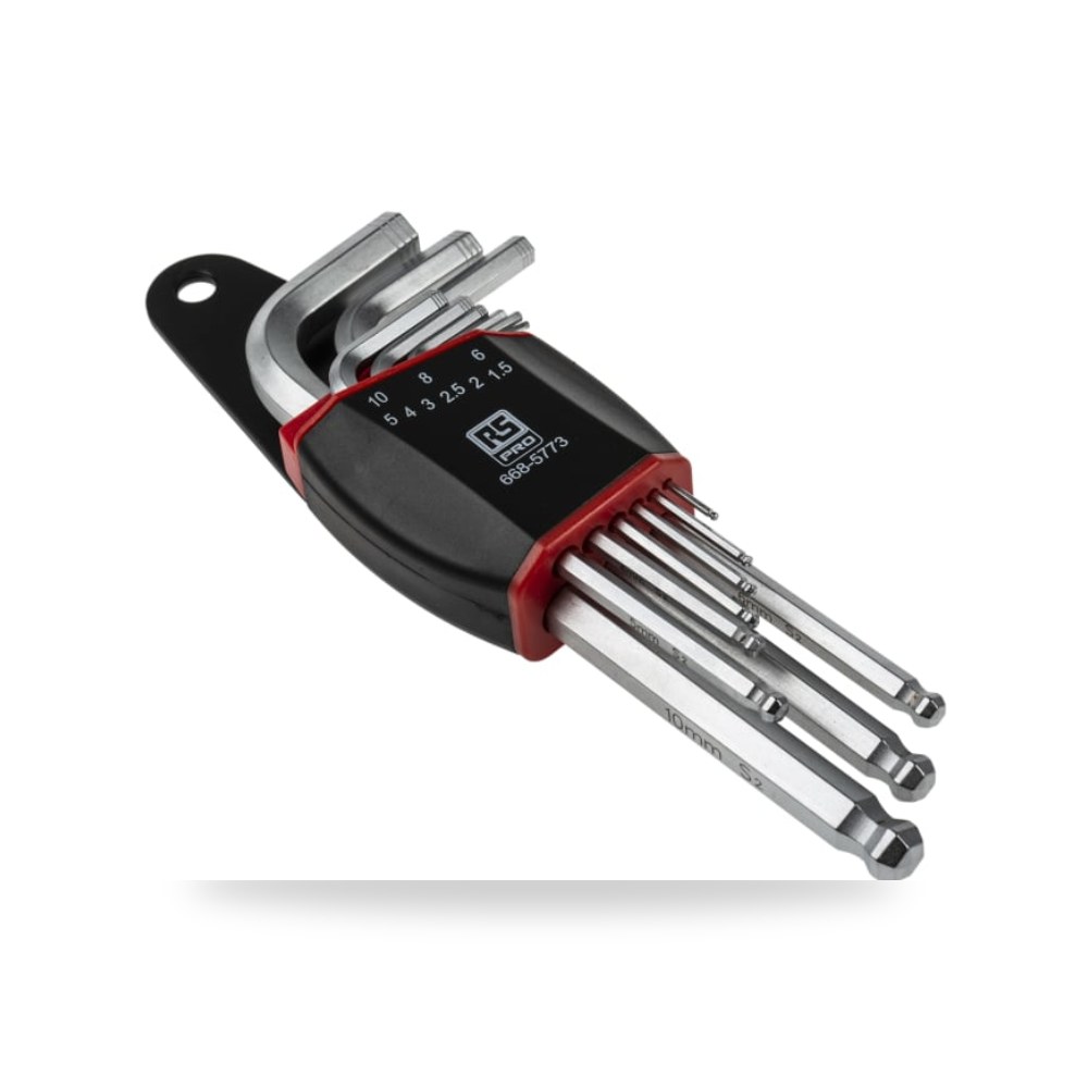 مفتاح ألين مسدس حرف T صلب طراز مميز RS PRO ريمكو للتوريدات الصناعية (Reemco Industrial) موديل