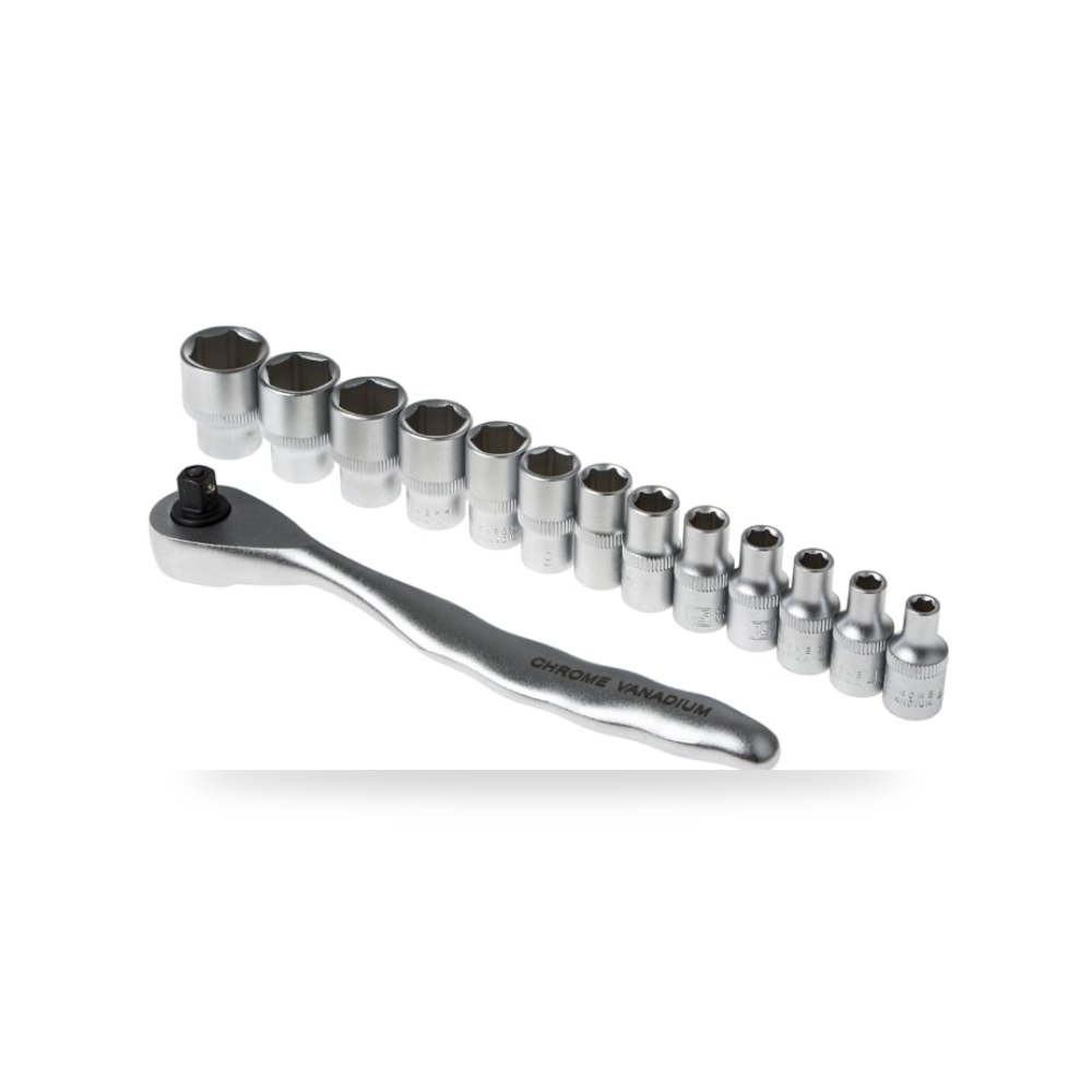 طقم لقم ومفاتيح بكس وسيستم 14 قطعة درايف 1 - 4 ريمكو للتوريدات الصناعية (Reemco Industrial)