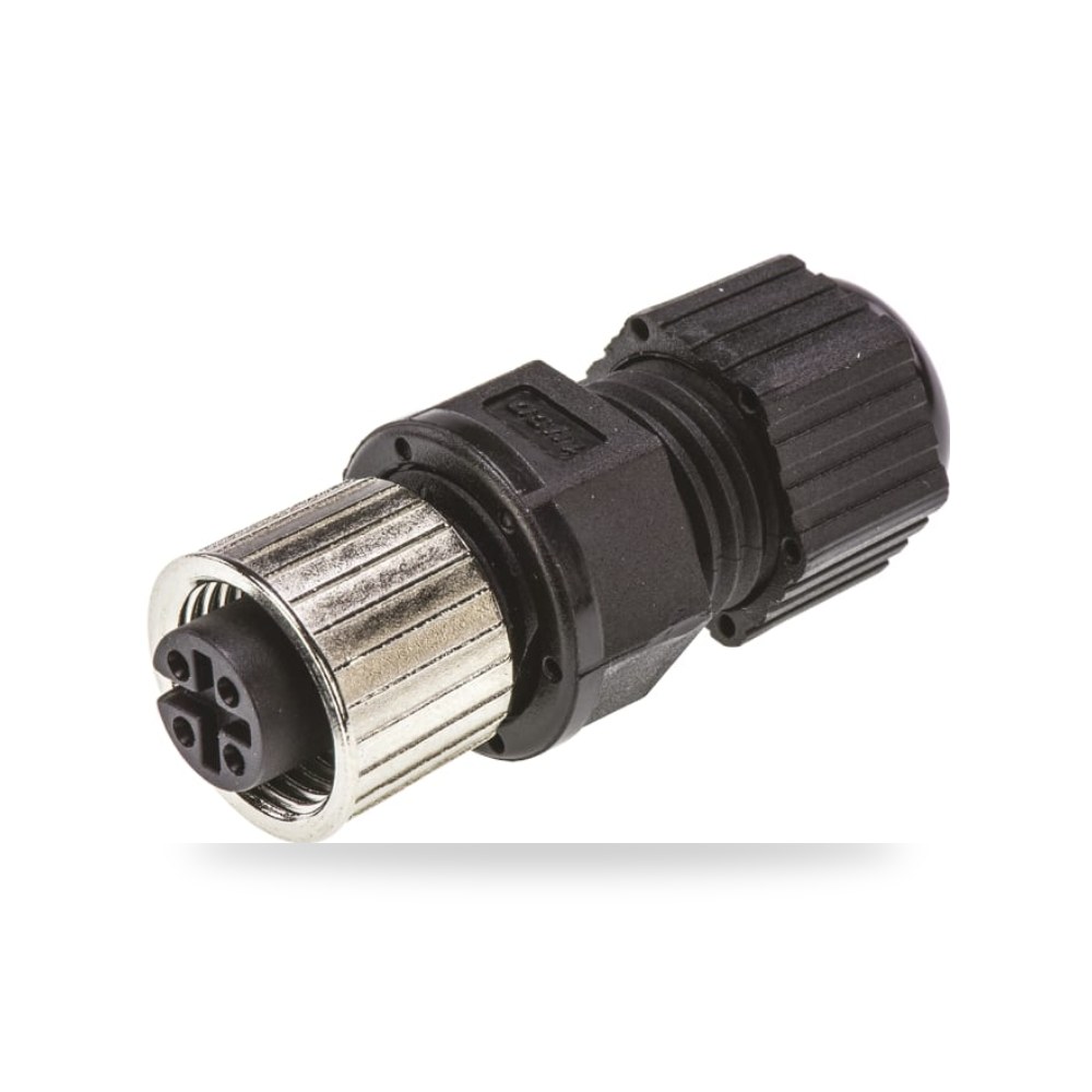 موصل دائري صناعي M12 4 أطراف عزل متطور RS PRO ريمكو للتوريدات الصناعية (Reemco Industrial)