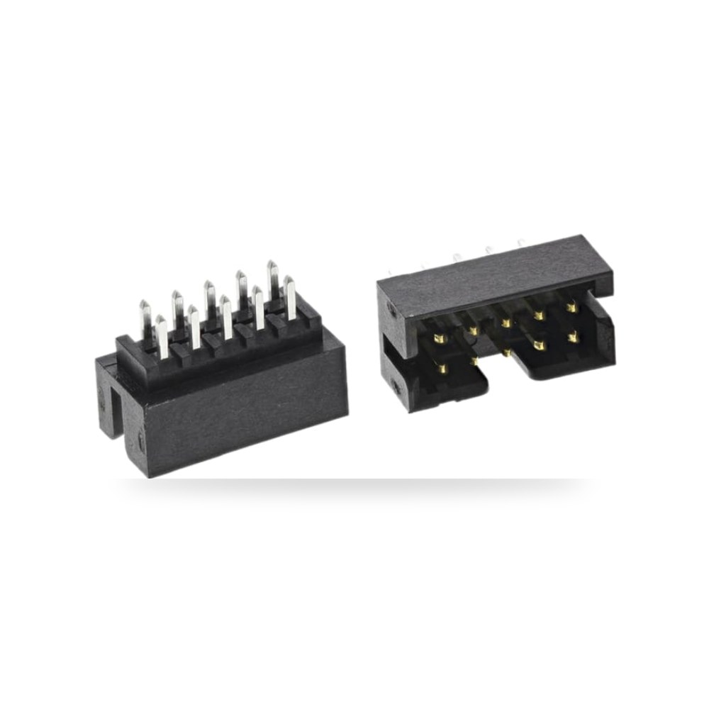 موصل وبن هيدر بوردات PCB 10 خط خطوة 2 مم طراز ريمكو للتوريدات الصناعية (Reemco Industrial)