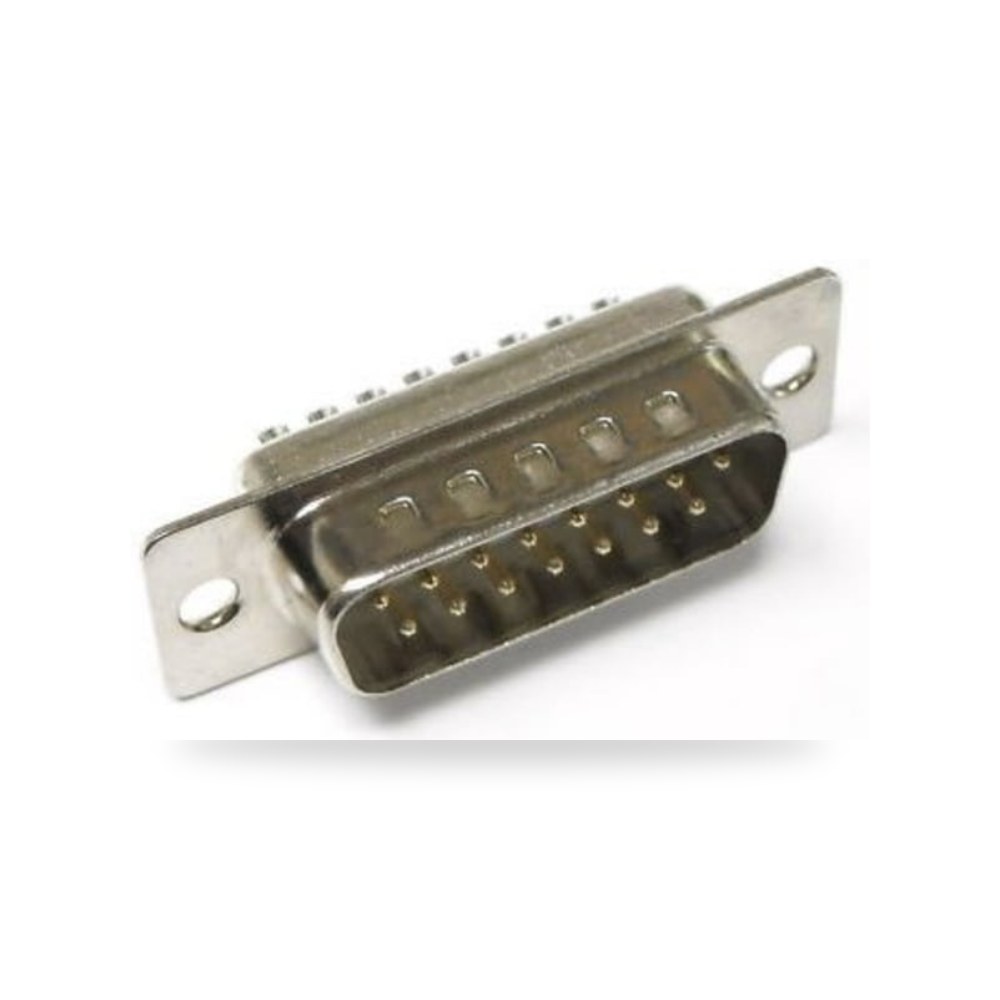 موصل D Sub لوحات تحكم 15 خط ذكر زاوية طراز F ريمكو للتوريدات الصناعية (Reemco Industrial)