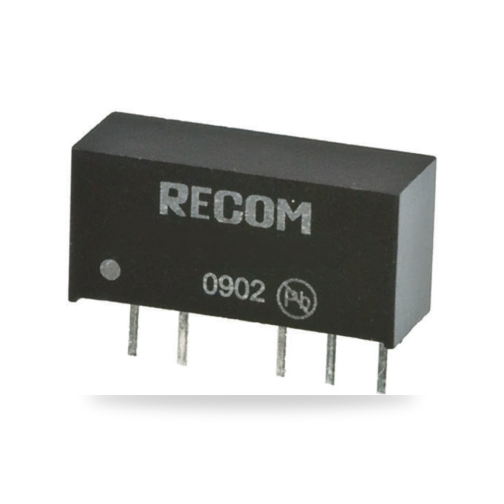 محول جهد DC DC 12 فولت 1 واط طراز C صناعي RS ريمكو للتوريدات الصناعية (Reemco Industrial)
