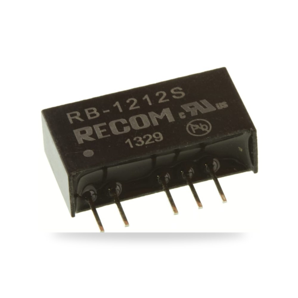 محول جهد DC DC 12 فولت 1 واط طراز C شاق RS ريمكو للتوريدات الصناعية (Reemco Industrial)