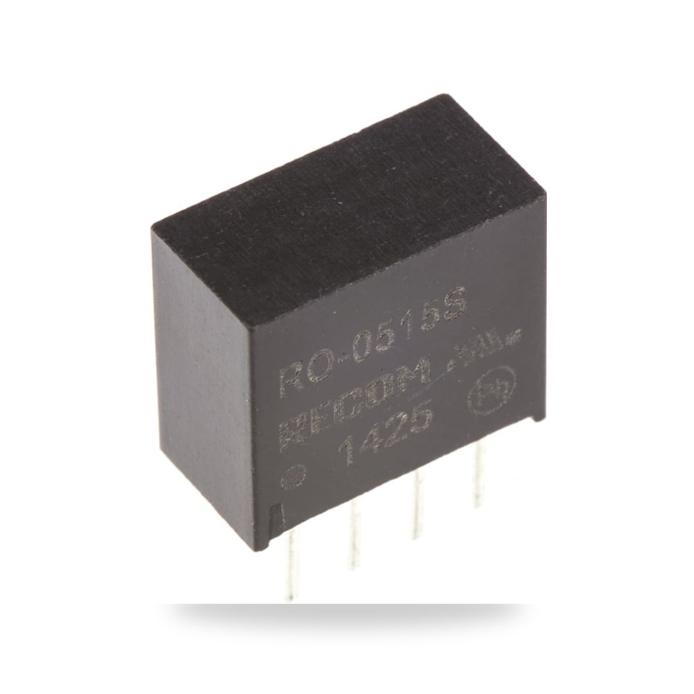 محول جهد DC DC 15 فولت 1 واط صناعي طراز R RS ريمكو للتوريدات الصناعية (Reemco Industrial)