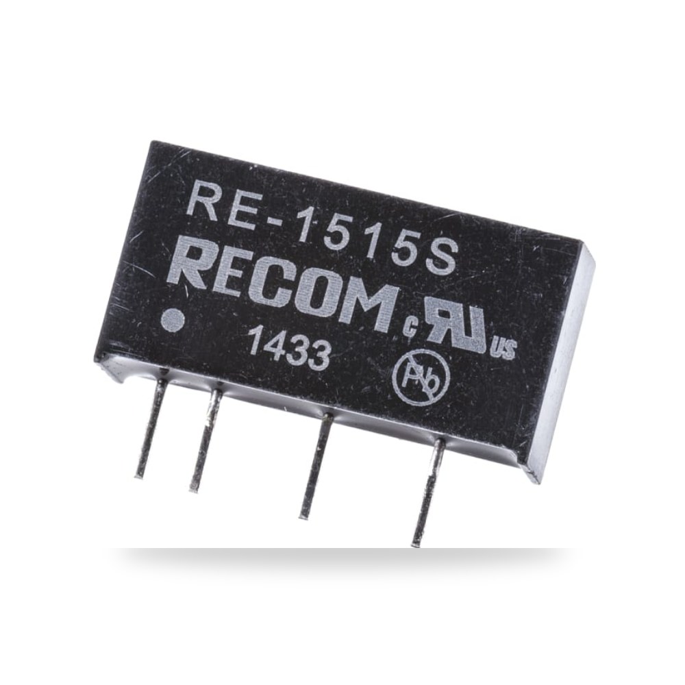 محول جهد DC DC 15 فولت 1 واط صناعي طراز S RS ريمكو للتوريدات الصناعية (Reemco Industrial)
