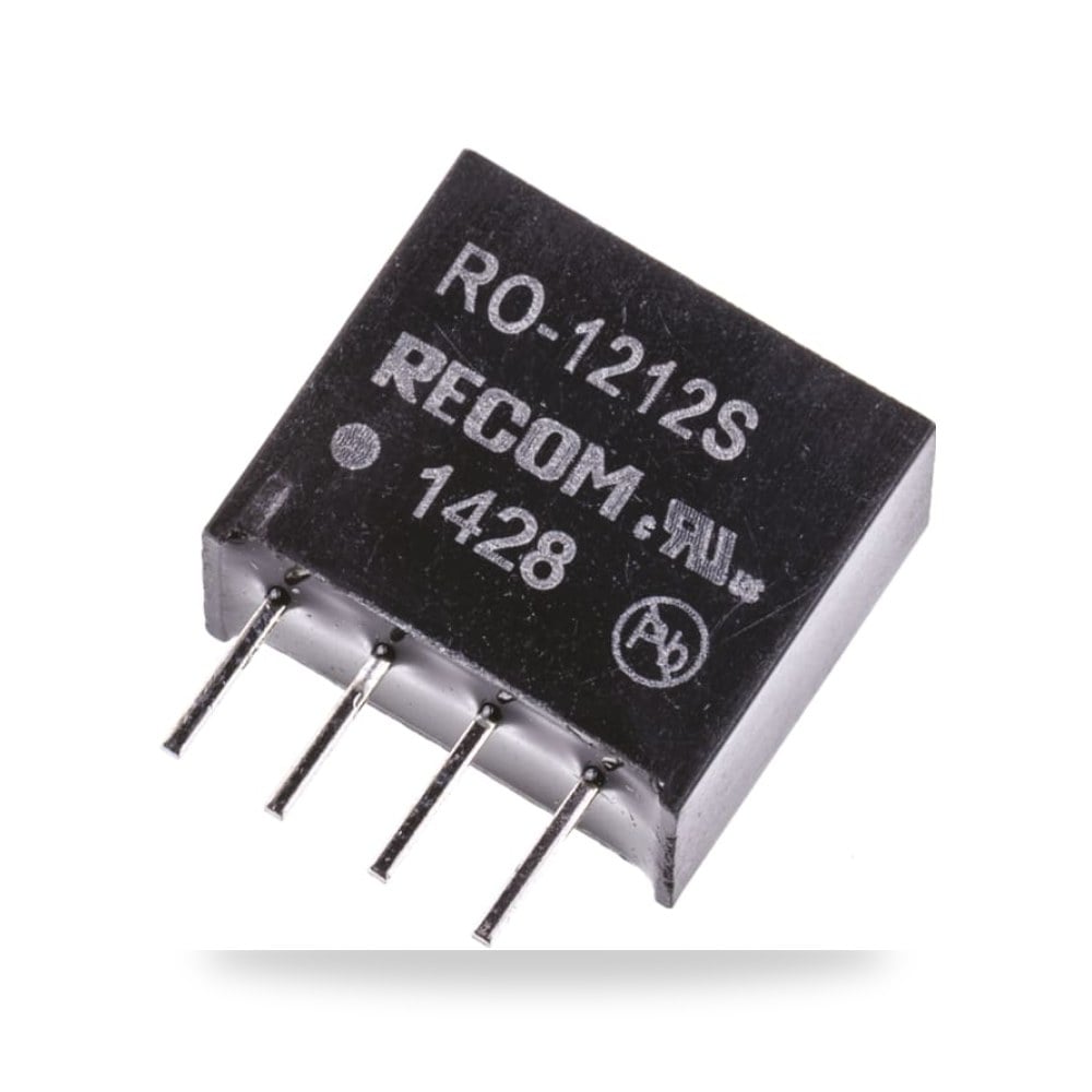 محول جهد DC DC 12 فولت 1 واط طراز E ريمكو للتوريدات الصناعية (Reemco Industrial)