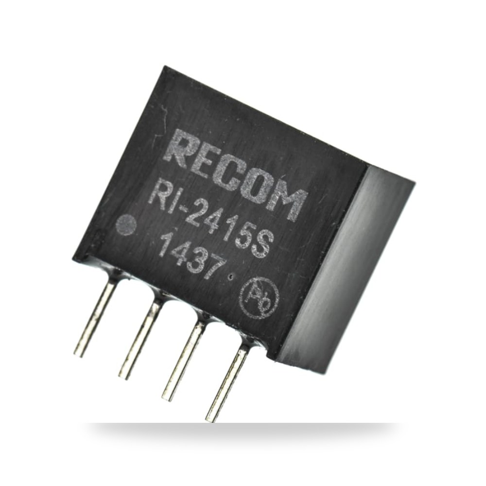محول جهد DC DC 15 فولت 2 واط صناعي معتمد طراز ريمكو للتوريدات الصناعية (Reemco Industrial)