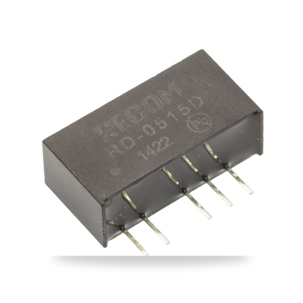محول جهد DC DC 15 فولت 2 واط طراز E RS PRO ريمكو للتوريدات الصناعية (Reemco Industrial)
