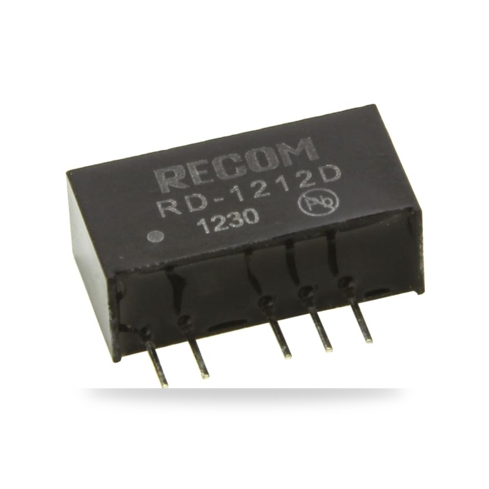 محول جهد DC DC 12 فولت 2 واط صناعي معتمد طراز ريمكو للتوريدات الصناعية (Reemco Industrial)