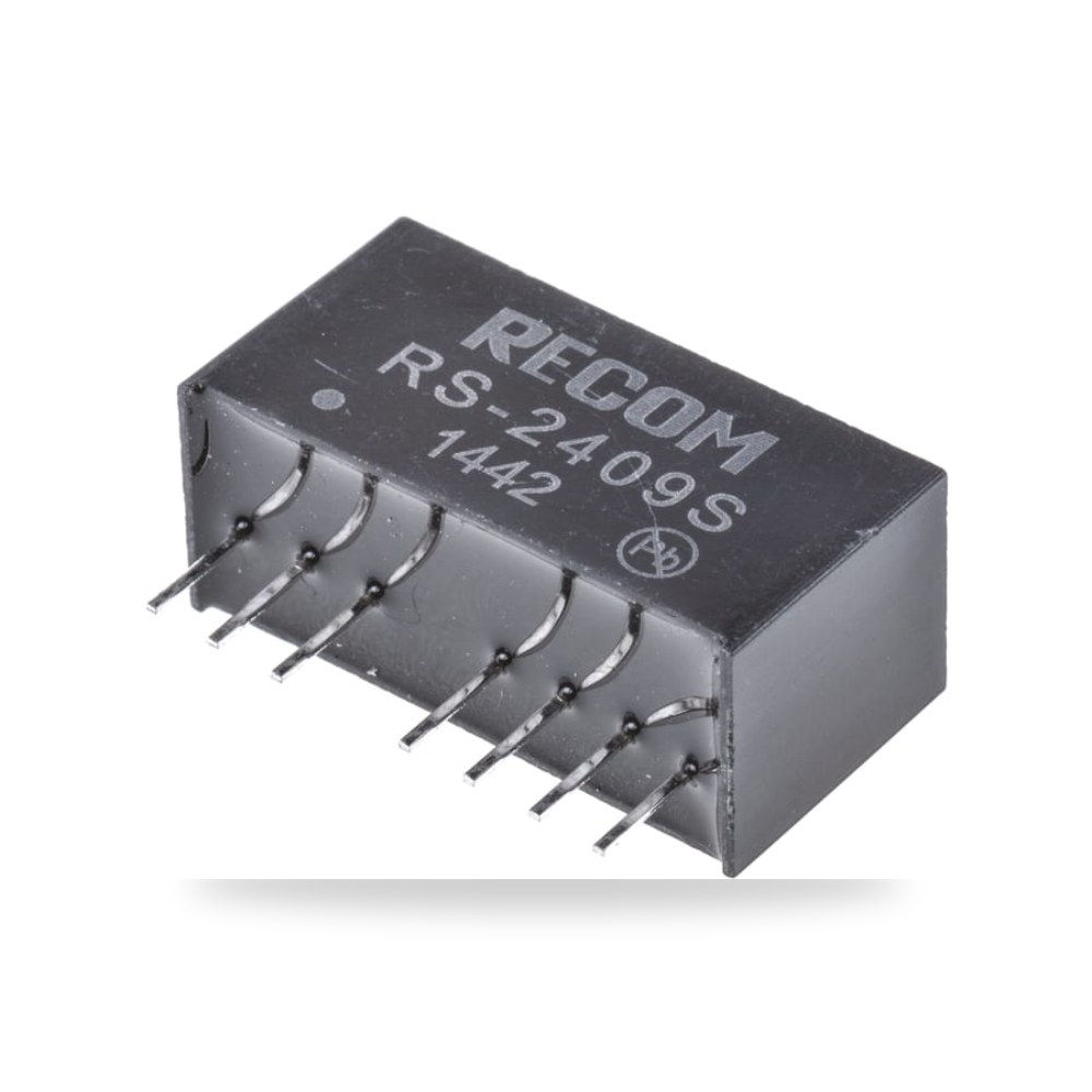 محول جهد DC DC 9 فولت 2 واط صناعي تجهيز معتمد ريمكو للتوريدات الصناعية (Reemco Industrial)