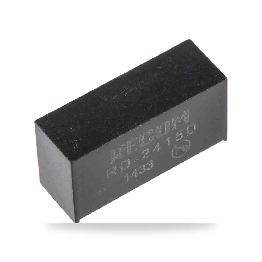 محول جهد DC DC 15 فولت 2 واط طراز F RS PRO ريمكو للتوريدات الصناعية (Reemco Industrial)