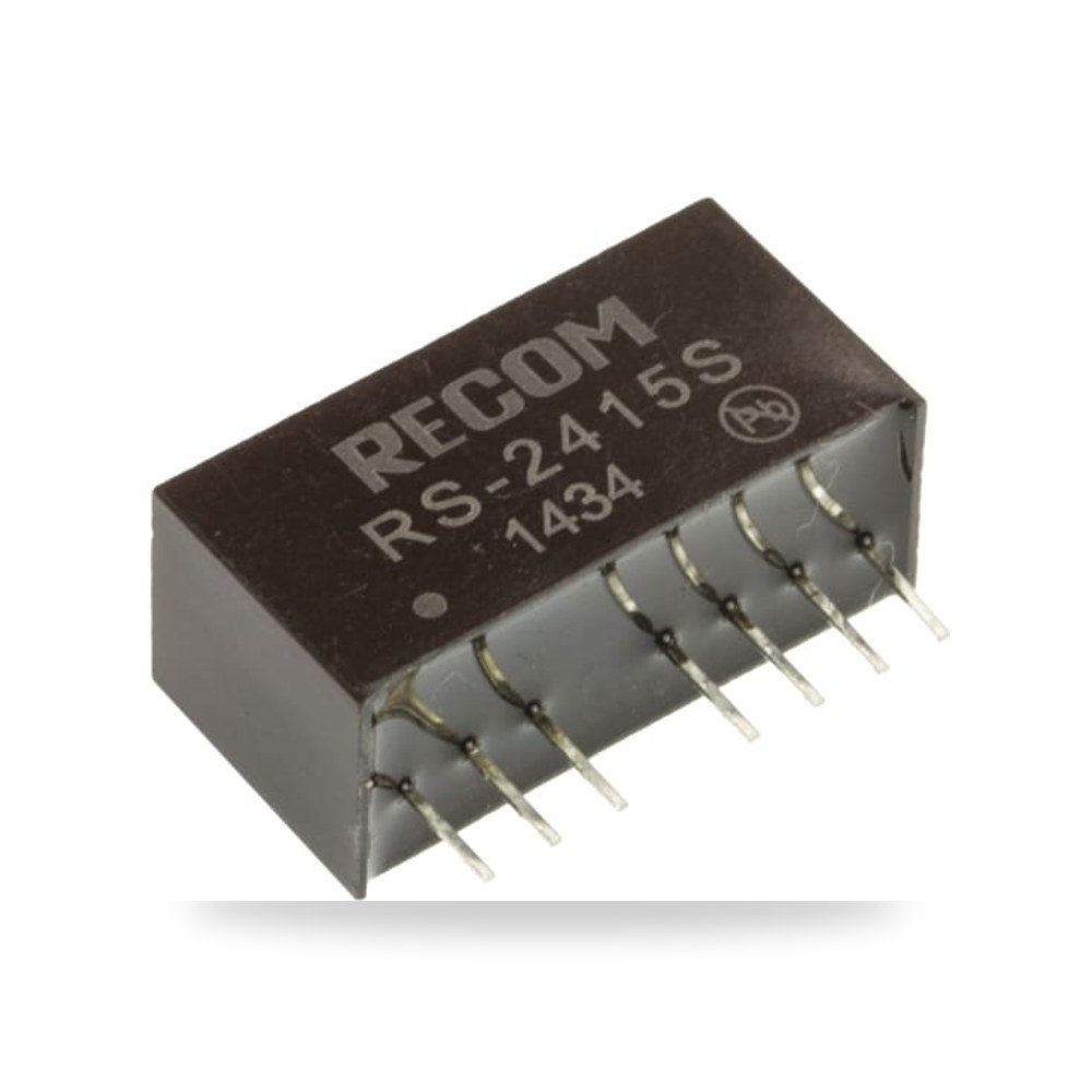 محول جهد DC DC 15 فولت 2 طراز F RS PRO ريمكو للتوريدات الصناعية (Reemco Industrial)