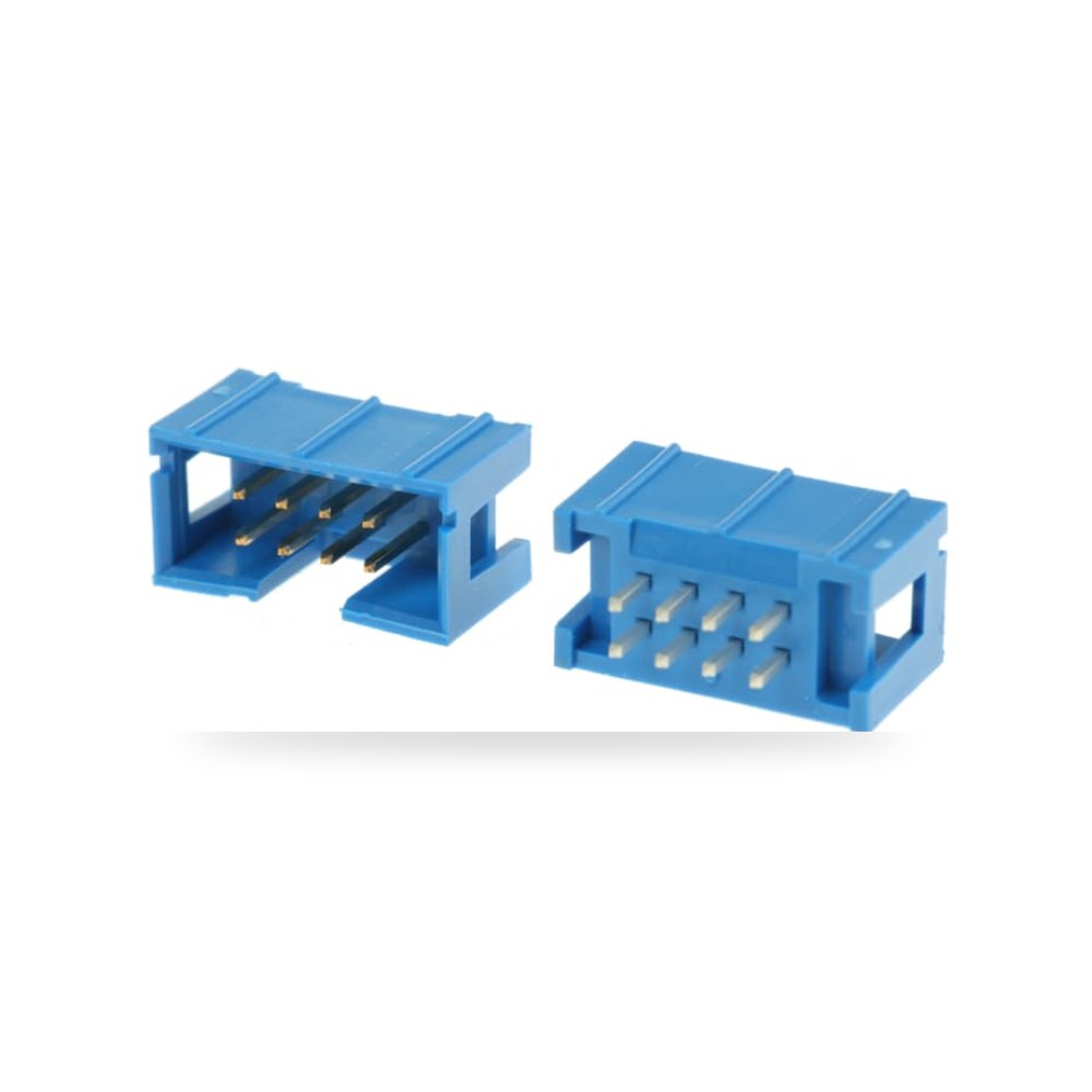 موصل وبن هيدر بوردات PCB 8 خط خطوة 2.54 طراز ريمكو للتوريدات الصناعية (Reemco Industrial)