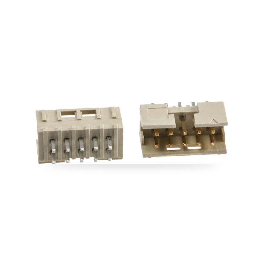 موصل وبن هيدر بوردات PCB 10 خط خطوة 2 مم طراز ريمكو للتوريدات الصناعية (Reemco Industrial)