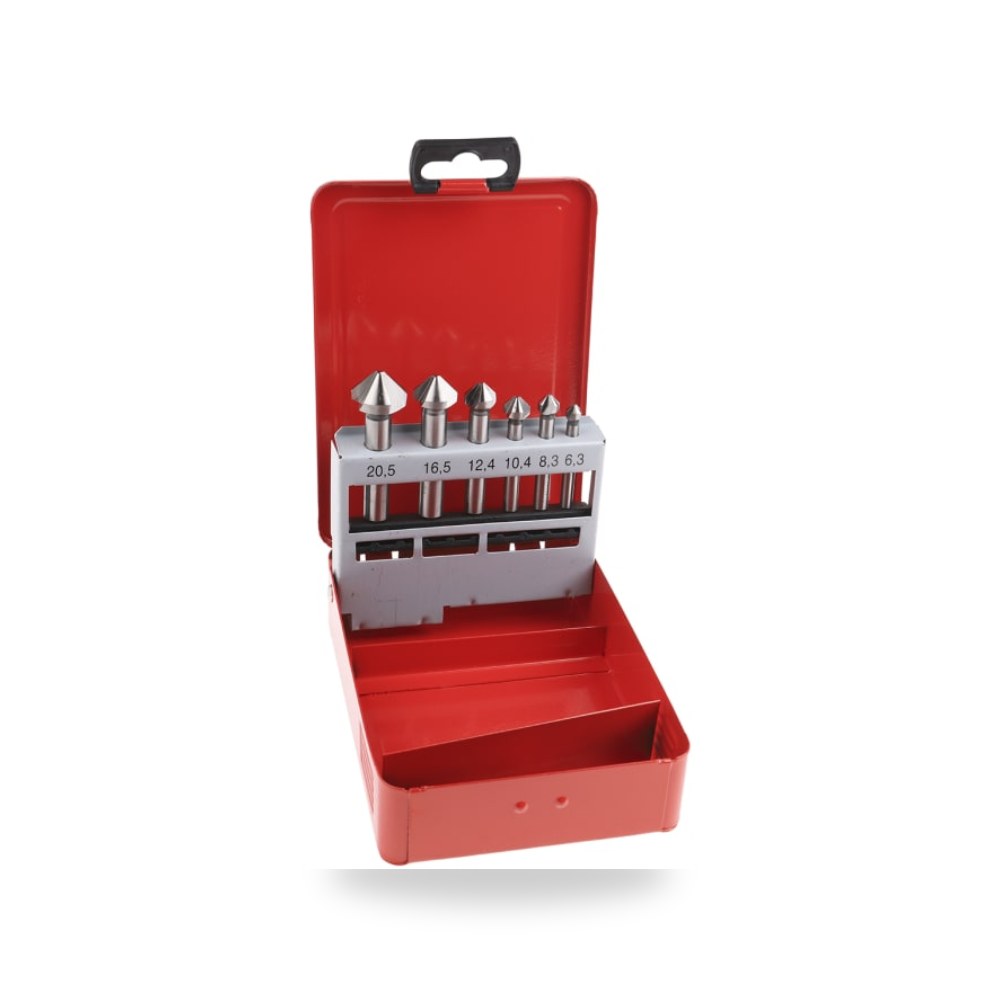 طقم بنط ثقب حلزونية HSS 6 طراز احترافي RS PRO ريمكو للتوريدات الصناعية (Reemco Industrial)