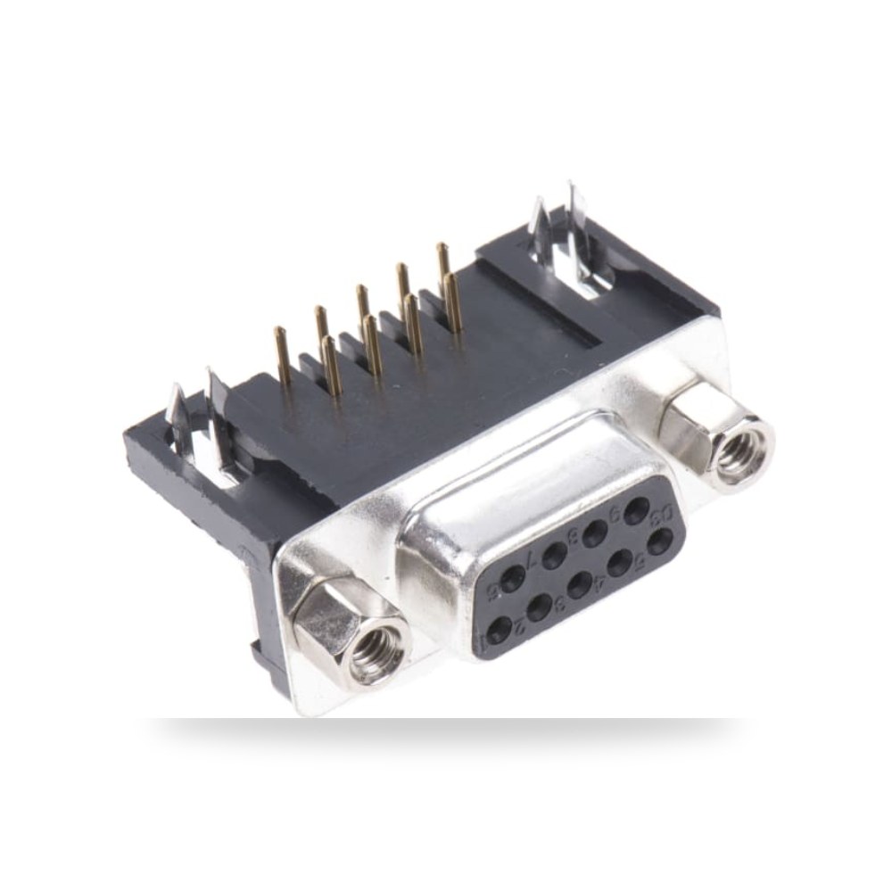 موصل D Sub لوحات تحكم 9 خط زاوية لوحات تحكم ريمكو للتوريدات الصناعية (Reemco Industrial)