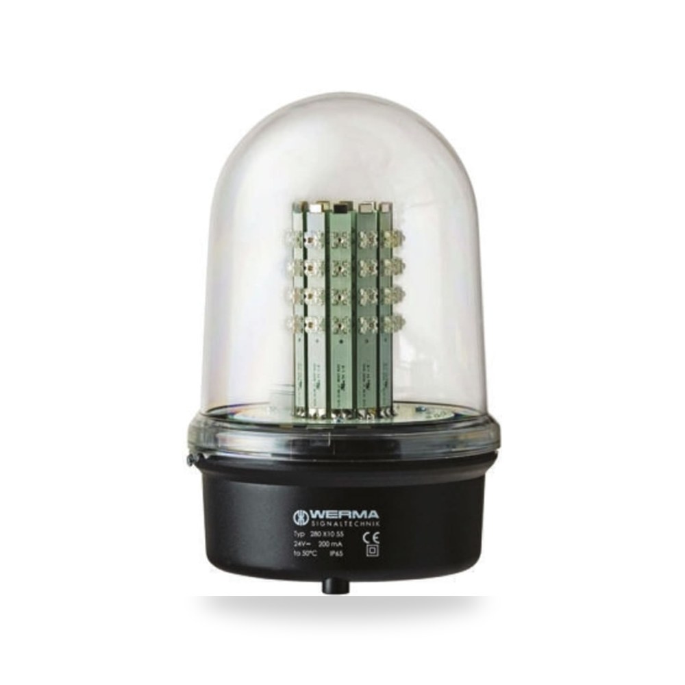 وحدة برج إشارة ضوئي أحمر 230V IP65 فئة متطورة ريمكو للتوريدات الصناعية (Reemco Industrial)