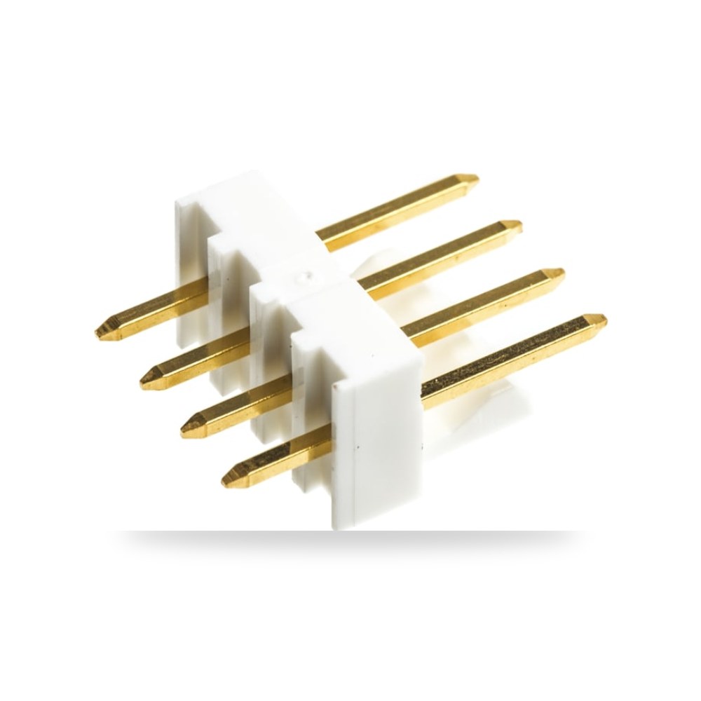 موصل وبن هيدر بوردات PCB 4 خط خطوة 2.54 طراز ريمكو للتوريدات الصناعية (Reemco Industrial)