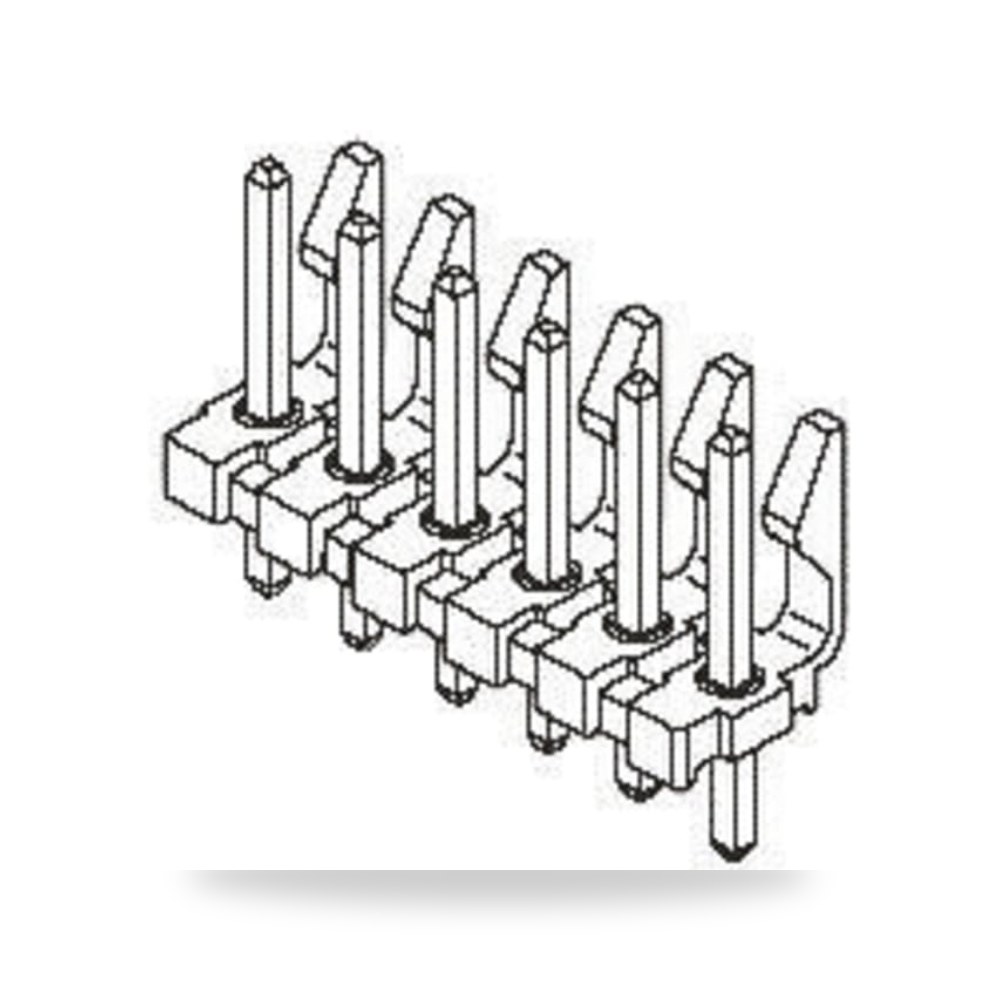 موصل وبن هيدر بوردات PCB 4 خط خطوة 3.96 مم ريمكو للتوريدات الصناعية (Reemco Industrial)