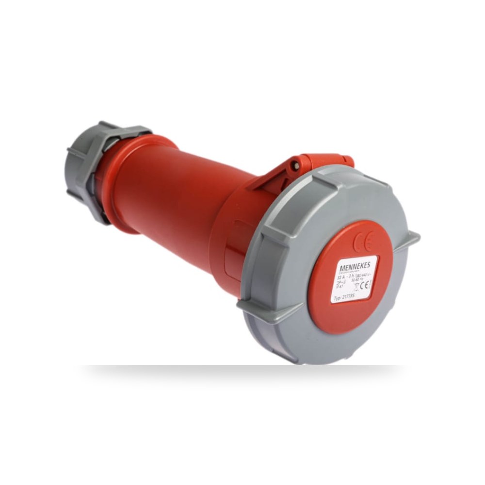 موصل قدرة كهربائي صناعي 32A 440V أحمر RS PRO ريمكو للتوريدات الصناعية (Reemco Industrial)