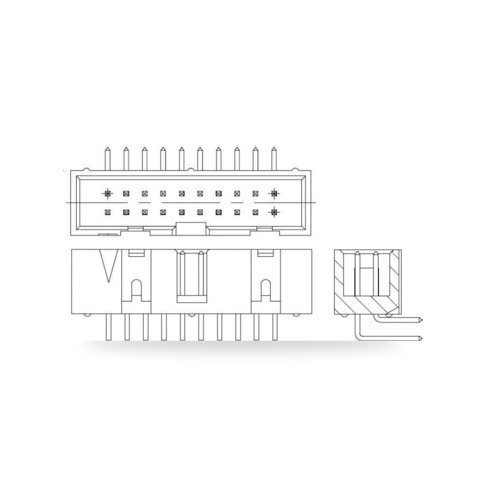 موصل وبن هيدر بوردات PCB 10 طراز S RS PRO ريمكو للتوريدات الصناعية (Reemco Industrial)