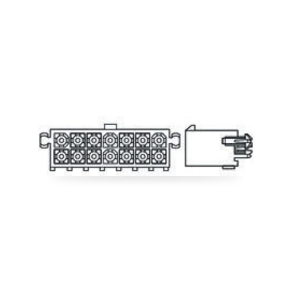 موصل وبن هيدر بوردات PCB 16 خط خطوة 4.14 مم ريمكو للتوريدات الصناعية (Reemco Industrial)