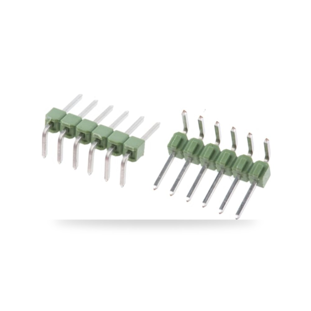 موصل وبن هيدر بوردات PCB 6 خط خطوة 2.54 مم ريمكو للتوريدات الصناعية (Reemco Industrial)