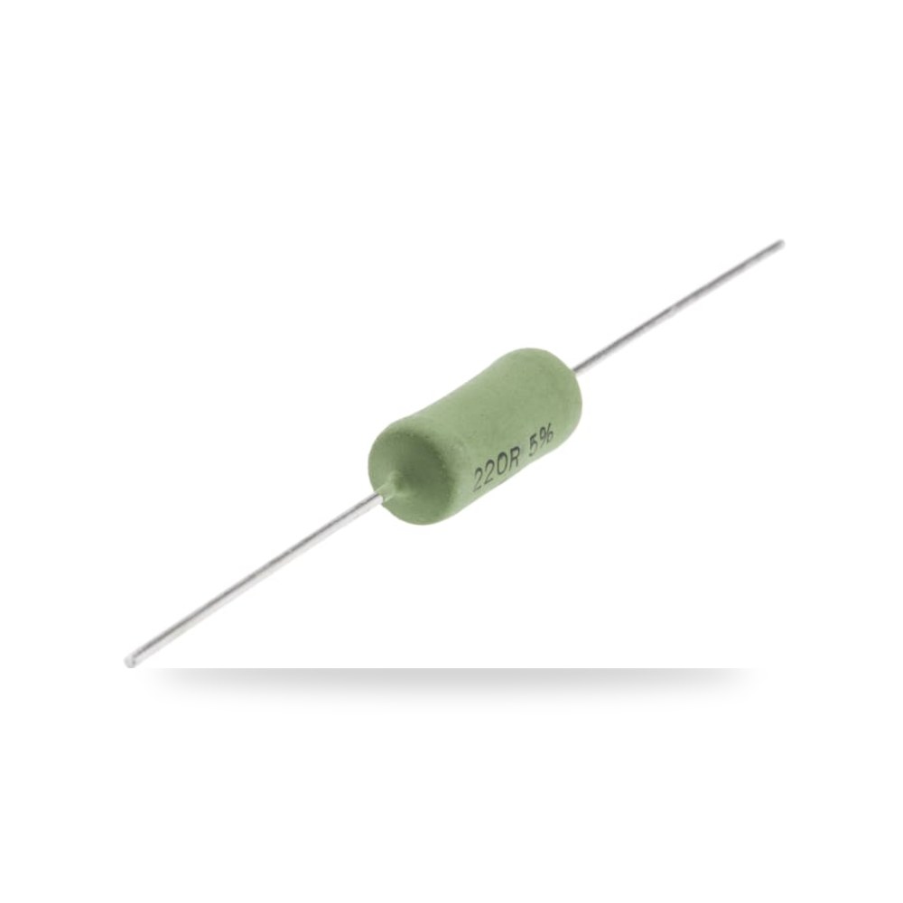 مقاومة كربونية دقيقة 220 أوم 5 طراز احترافي ريمكو للتوريدات الصناعية (Reemco Industrial)
