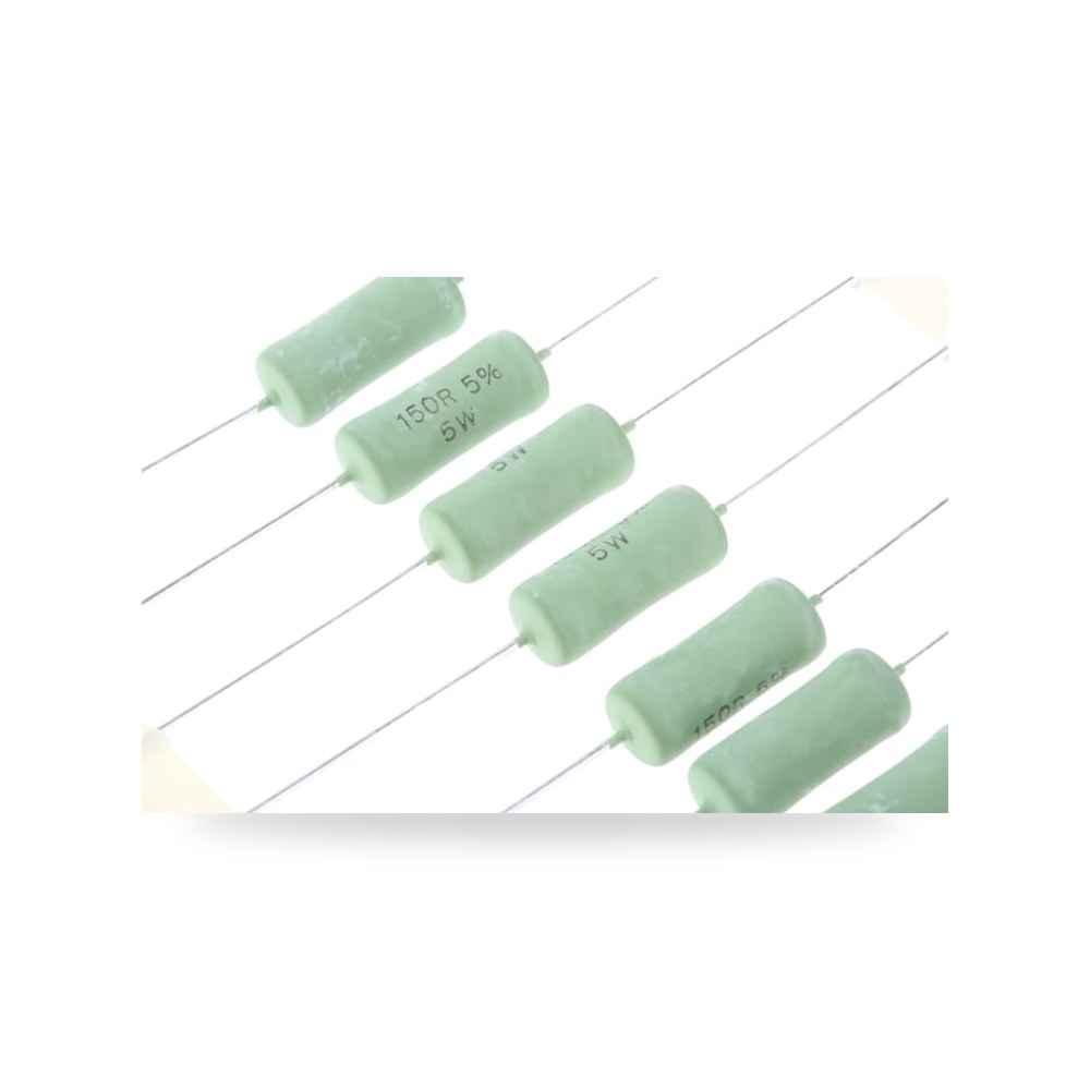مقاومة كربونية دقيقة 150 أوم 5 طراز احترافي ريمكو للتوريدات الصناعية (Reemco Industrial)