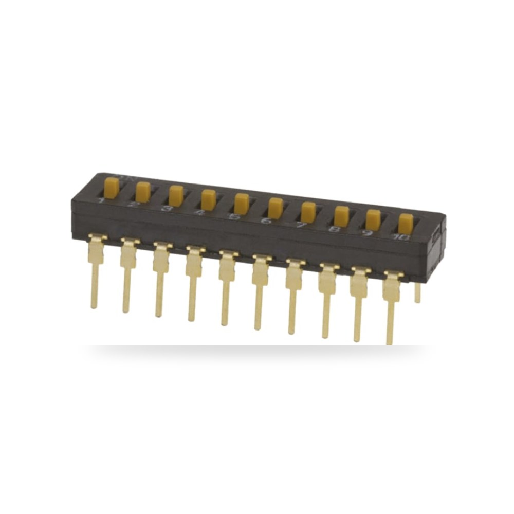 مفتاح ترميز دوار DIP سويتش طراز K شاق RS PRO ريمكو للتوريدات الصناعية (Reemco Industrial)