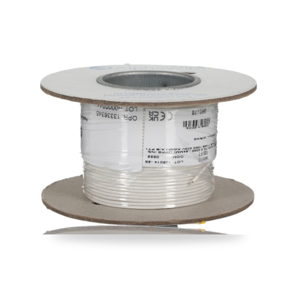سلك توصيل مرن بوردات 20 AWG أبيض 30 متر صناعي ريمكو للتوريدات الصناعية (Reemco Industrial)
