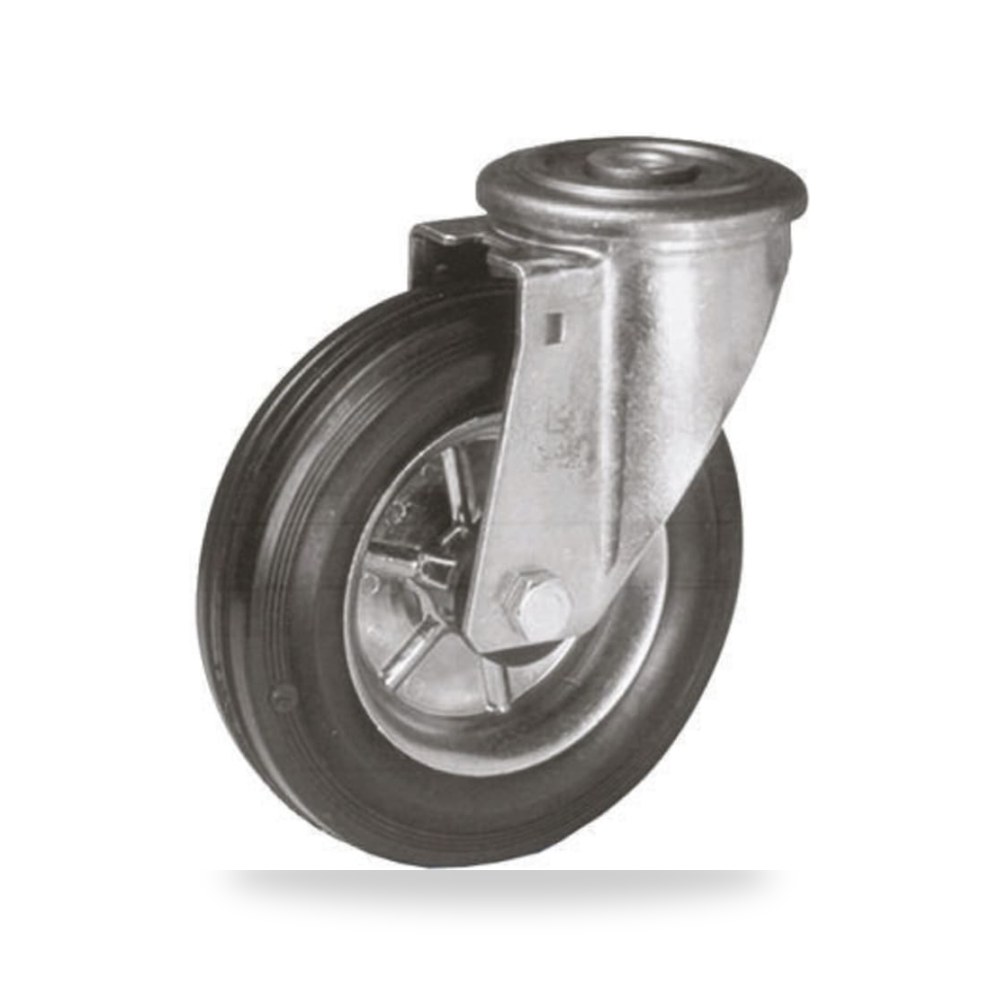عجلة كاستور دوارة للأحمال حمولة 80 كجم طراز B ريمكو للتوريدات الصناعية (Reemco Industrial)
