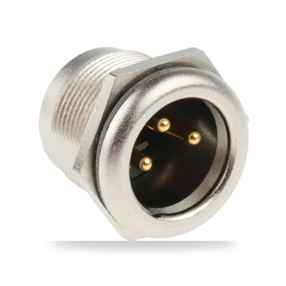 موصل إشارات وفيش XLR صوتي صناعي طراز A صناعي ريمكو للتوريدات الصناعية (Reemco Industrial)