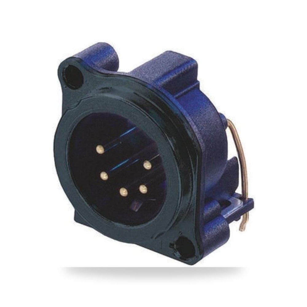 موصل إشارات وفيش XLR صوتي صناعي طراز A شاق RS ريمكو للتوريدات الصناعية (Reemco Industrial)