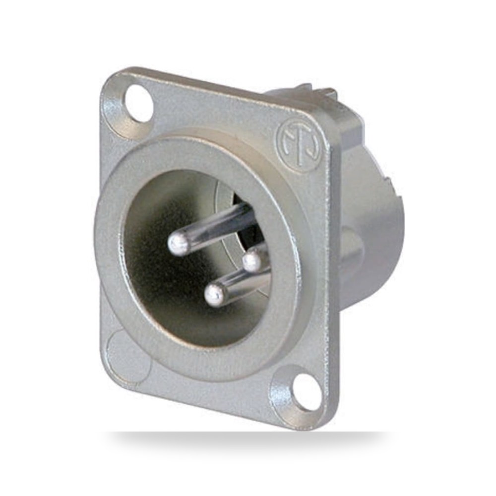 موصل إشارات وفيش XLR صوتي صناعي طراز B صناعي ريمكو للتوريدات الصناعية (Reemco Industrial)