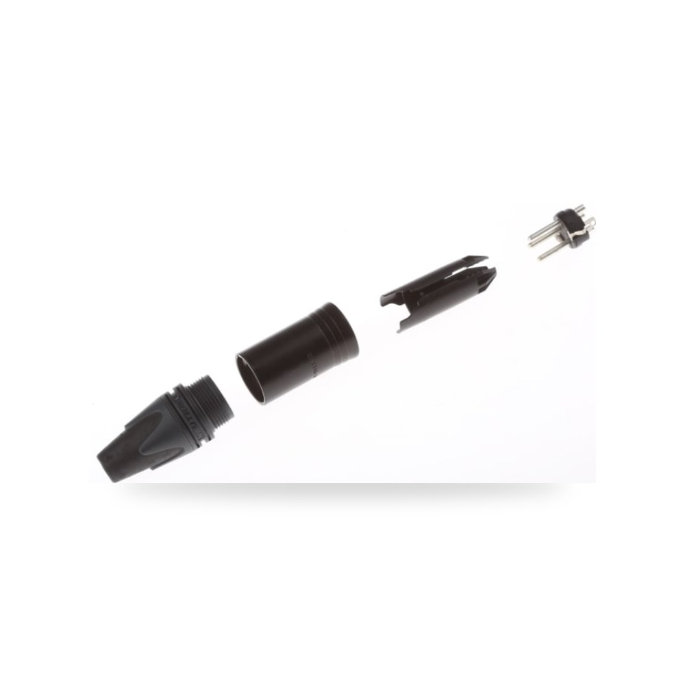 موصل إشارات وفيش XLR صوتي صناعي طراز C صناعي ريمكو للتوريدات الصناعية (Reemco Industrial)