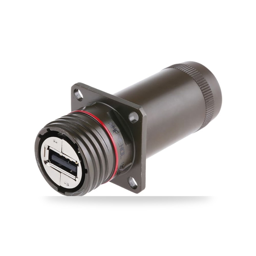 موصل وسوكت USB صناعي IP68 بوردات معتمد شاق ريمكو للتوريدات الصناعية (Reemco Industrial)