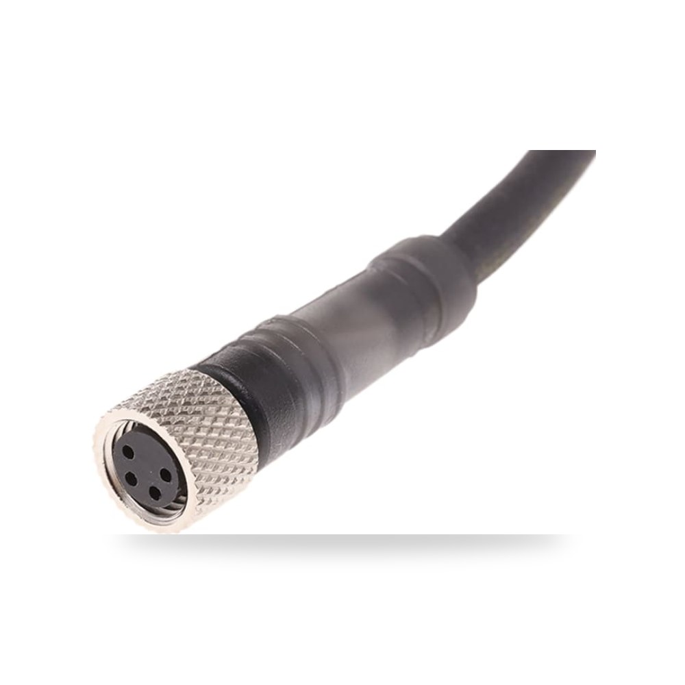 كابل توصيل حساسات ومشغلات M8 4 طراز A صناعي ريمكو للتوريدات الصناعية (Reemco Industrial)