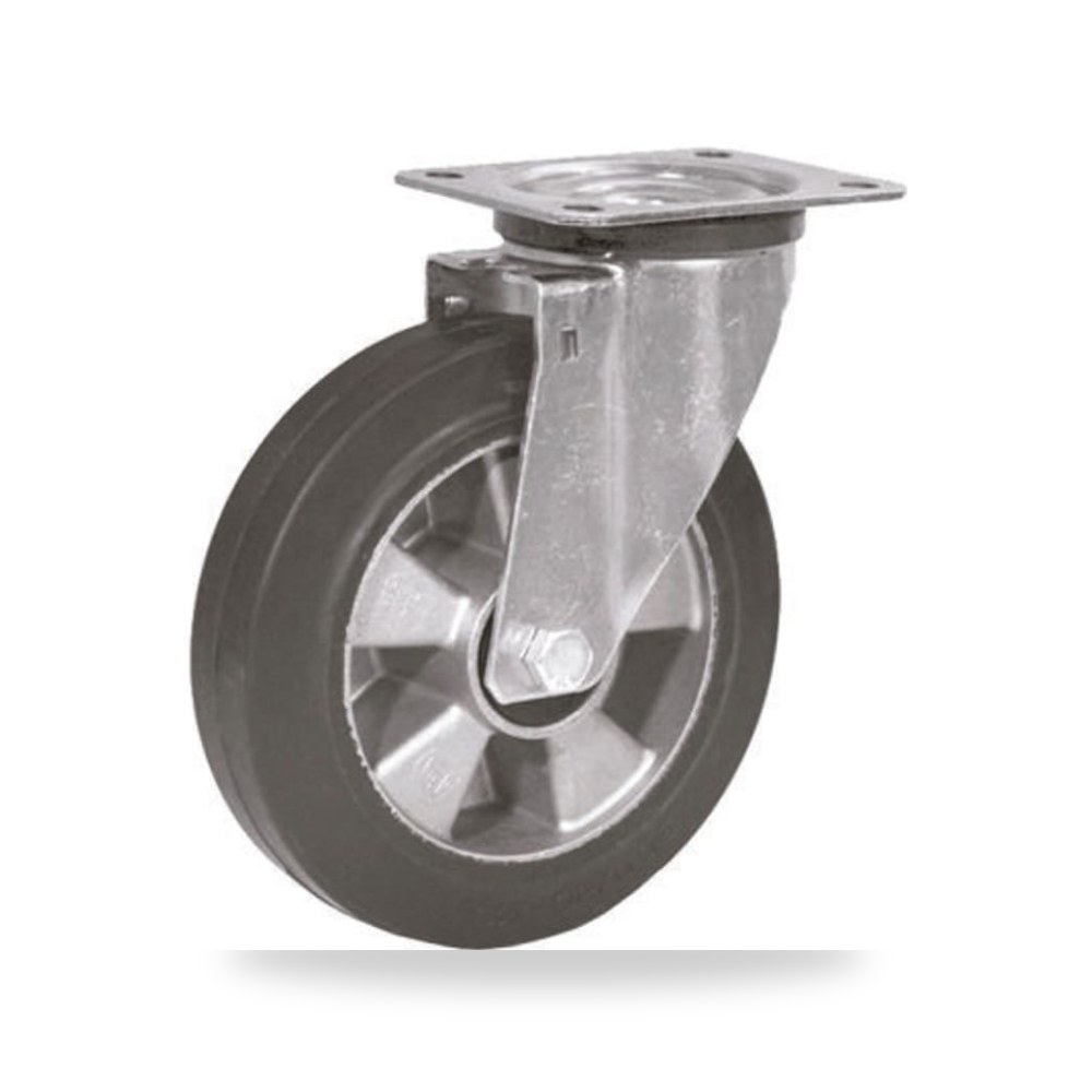 عجلة كاستور دوارة للأحمال حمولة 200 كجم طراز ريمكو للتوريدات الصناعية (Reemco Industrial)