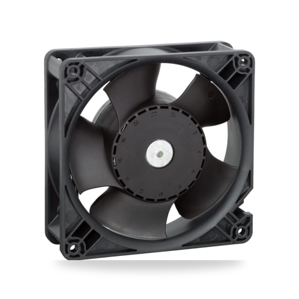 مروحة تبريد محورية للكبائن 48V DC 119 مم طراز ريمكو للتوريدات الصناعية (Reemco Industrial)