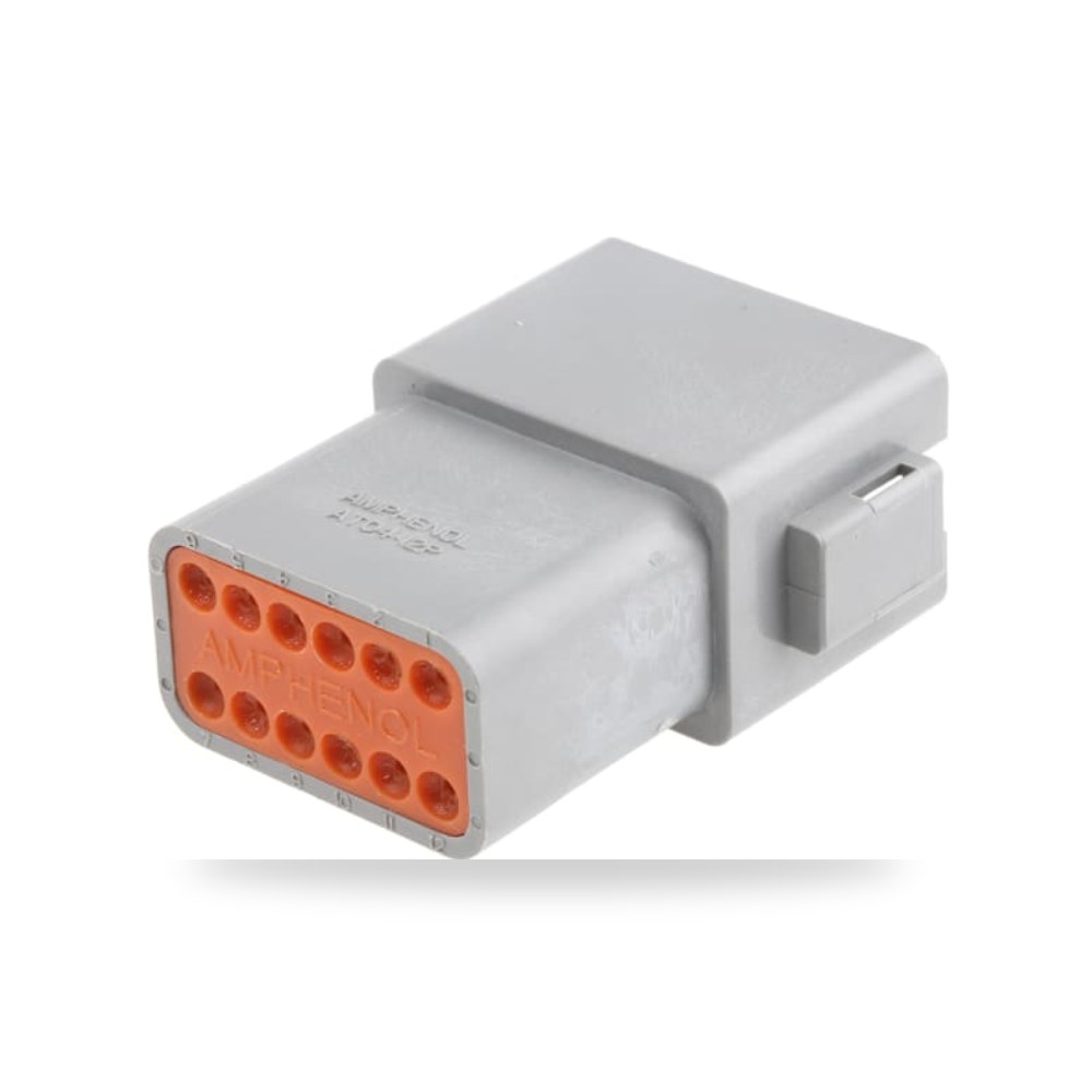 فيش وموصل كهرباء سيارات 12 خط صناعي طراز C RS ريمكو للتوريدات الصناعية (Reemco Industrial)