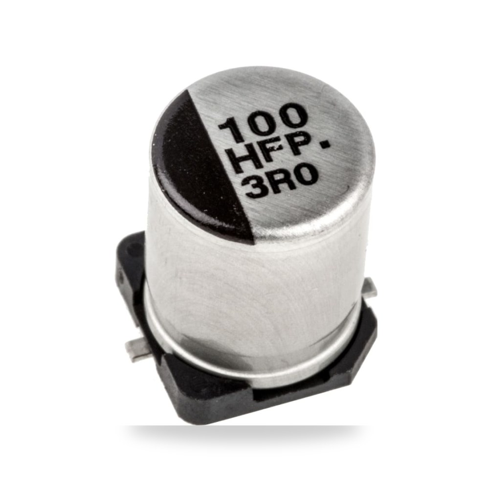 مكثف ألومنيوم إلكتروليتي 100 طراز R RS PRO ريمكو للتوريدات الصناعية (Reemco Industrial)