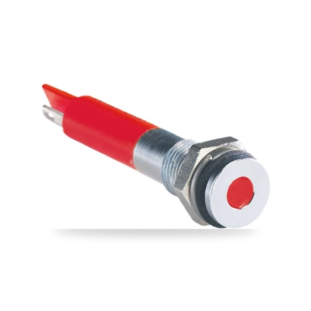 لمبة بيان وإشارة لوحات 12V DC أحمر فئة متطورة ريمكو للتوريدات الصناعية (Reemco Industrial)