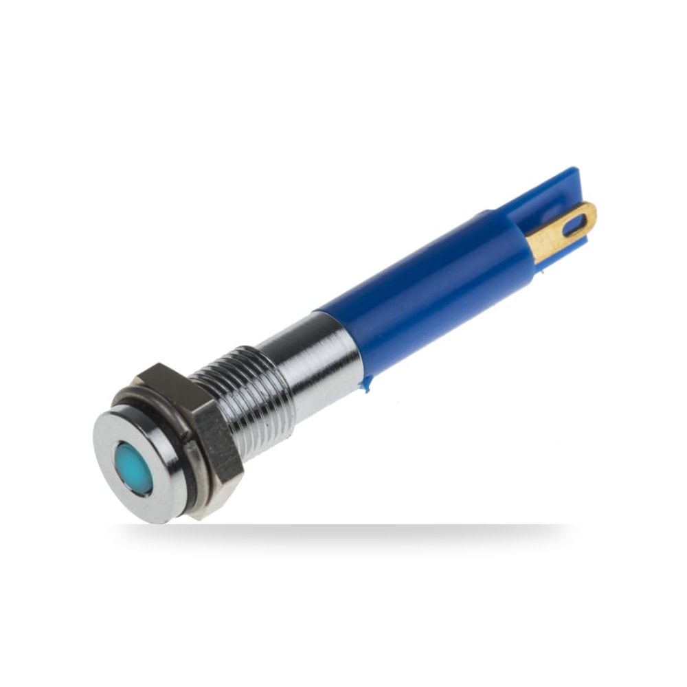 لمبة بيان وإشارة لوحات 12V DC أزرق فولاذي RS ريمكو للتوريدات الصناعية (Reemco Industrial)
