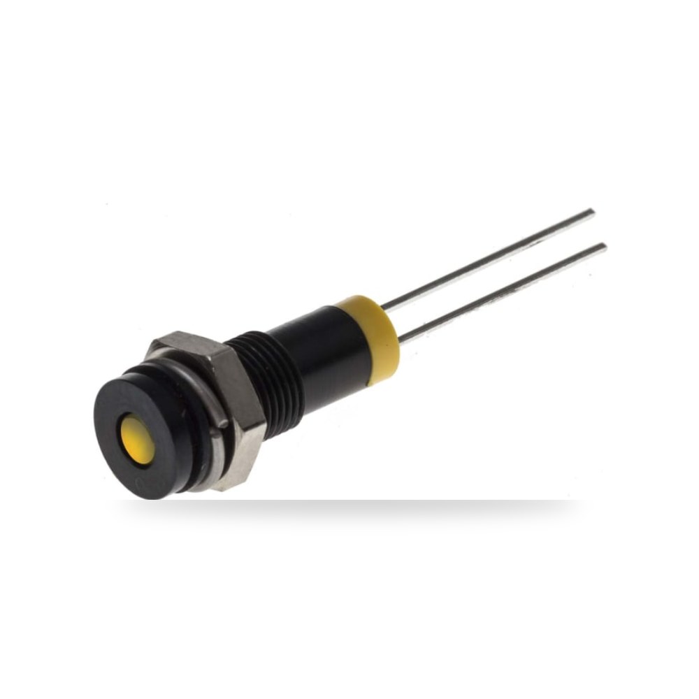 لمبة بيان وإشارة لوحات 2V DC أصفر نسخة محدثة ريمكو للتوريدات الصناعية (Reemco Industrial)